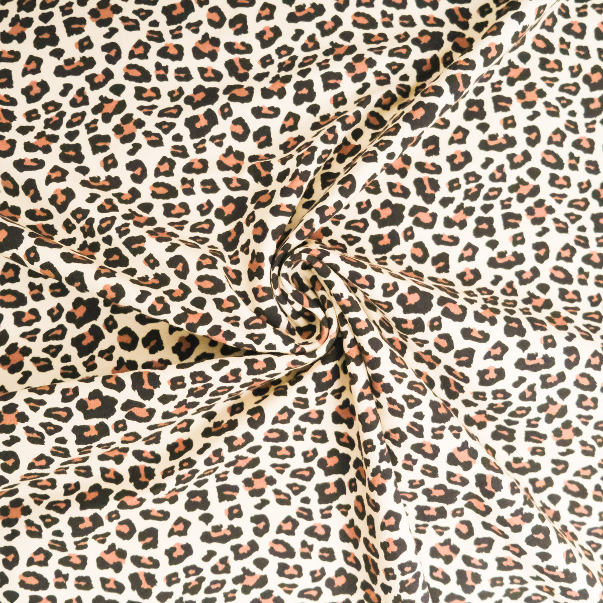 Leopard-Print Cotton Jersey - Maison Klem